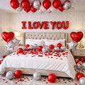 A Room Full of Love Balloon Setup