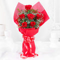 vivid love 6 roses boquet